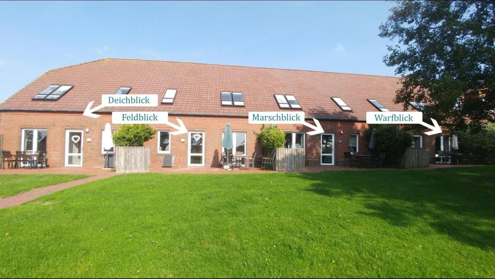 Warfblick - Landlust Osterwarf Apartment Norddeich  Exterior foto